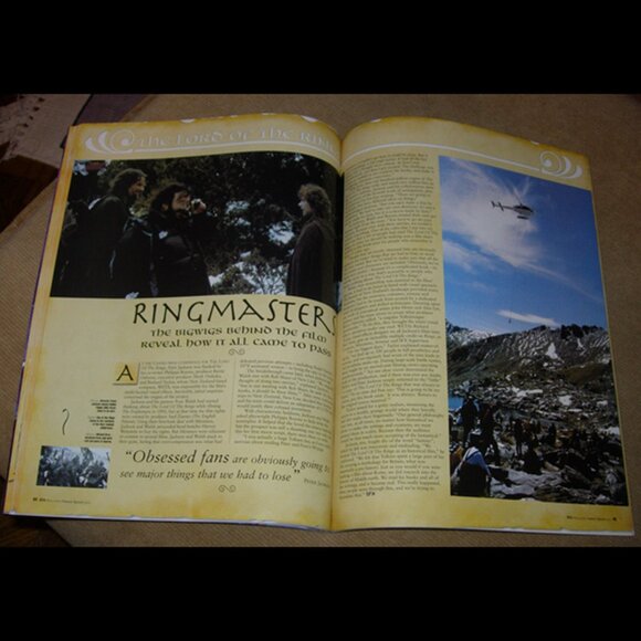 SFX Collector's Edition Ultimate Guide To Fantasy Lord of the Rings + poster - Picture 8 of 11